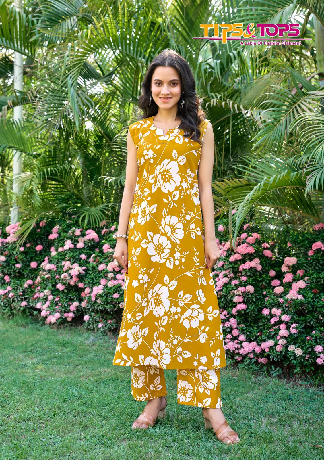 Olivia Vol 2 By Tips And Tops Rayon Printed Co Ord Set Wholesalers In Delhi
